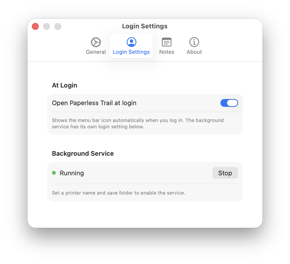 login